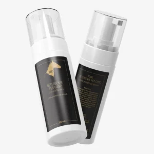 Mousse detergente pulizia sella e cuoio