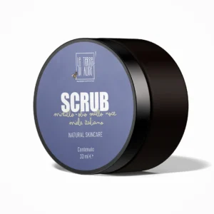 Vasetto Scrub naturale al Mirtillo, Olio di Mallo di Noce e Miele - 30 ml